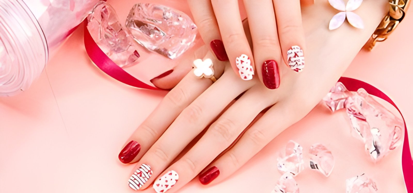 Seaside Mermaid nail art collection close-up